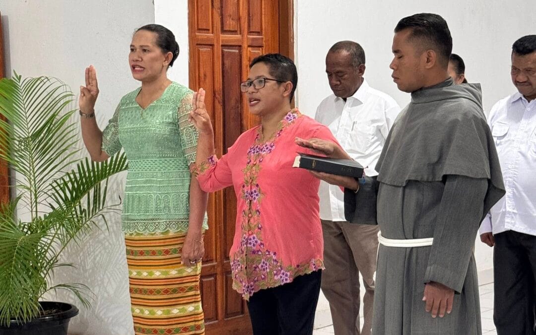 Rektor Unimor Lantik Dua Pejabat Baru