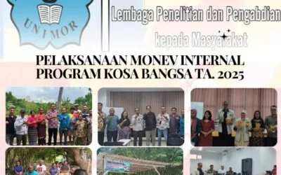 LPPM Unimor Gelar Monev Internal Program Kosa Bangsa Tahun 2025