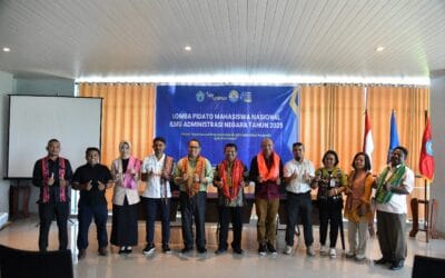 Lomba Pidato Nasional Prodi Ilmu Administrasi Negara Unimor : Bedah Program Makan Bergizi Gratis dan Tantangan Agile Governance di Perbatasan
