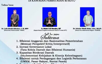 Gelar Seminar Nasional, FISIP UNIMOR Siap Menafsir Ulang Urgensi Efisiensi Anggaran serta Implikasi Kebijakan Fiskal bagi Kawasan Perbatasan RI–RDTL