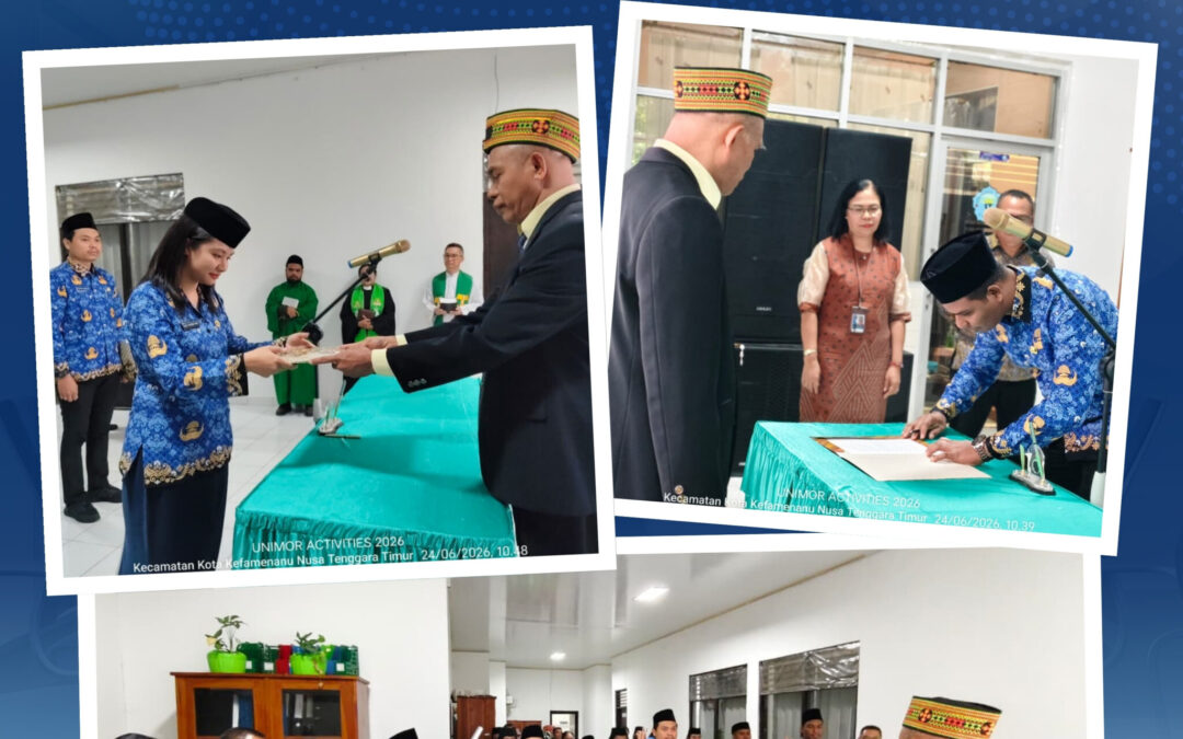 Rektor Unimor Ambil Sumpah Dan Janji PNS Formasi 2024