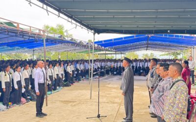 REKTOR RESMI BUKA PKKMB UNIMOR 2026: MENGGEMBLENG GENERASI DIGITAL BERDAMPAK DI WILAYAH PERBATASAN