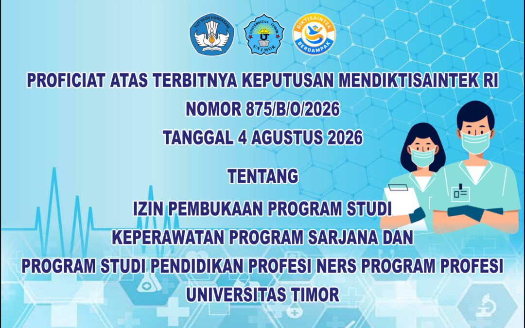 Unimor Resmi Kantongi Izin Operasional Prodi Keperawatan Program Sarjana dan Prodi Pendidikan Profesi Ners Program Profesi
